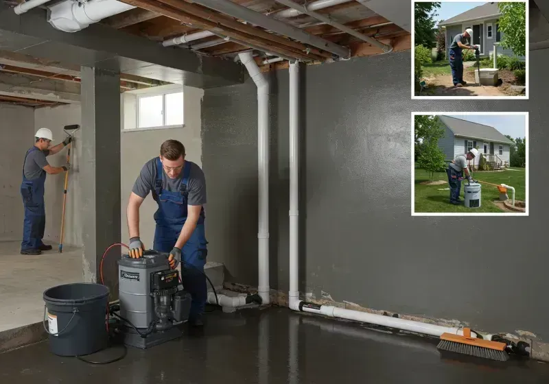 Basement Waterproofing and Flood Prevention process in Hartford City, IN